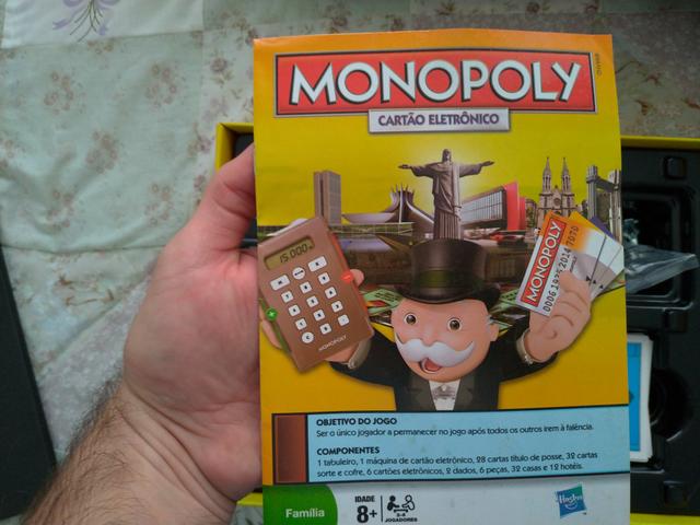 Jogo Monopoly - Com cartão eletrônico - Foto 3