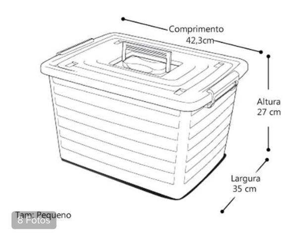 Caixa Organizadora 15,00 cada - Foto 6