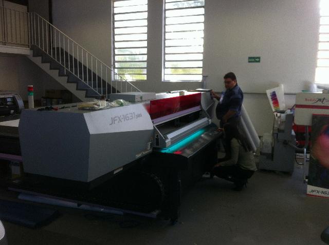 Impressora Mimaki UV Jfx 1631 Plus Hp Epson Roland - Foto 4