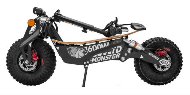 Scooter/Patinete Elétrico Monster 1600W 48V Two Dogs - Foto 2