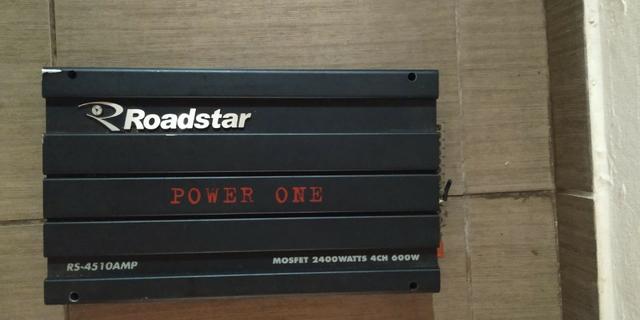 Amplificador Power One A 2400W Roadstar Rs-4510Amp - Foto 4