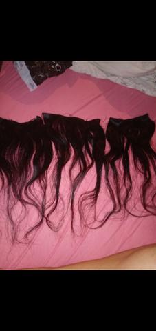 Vendo cabelo humano preto