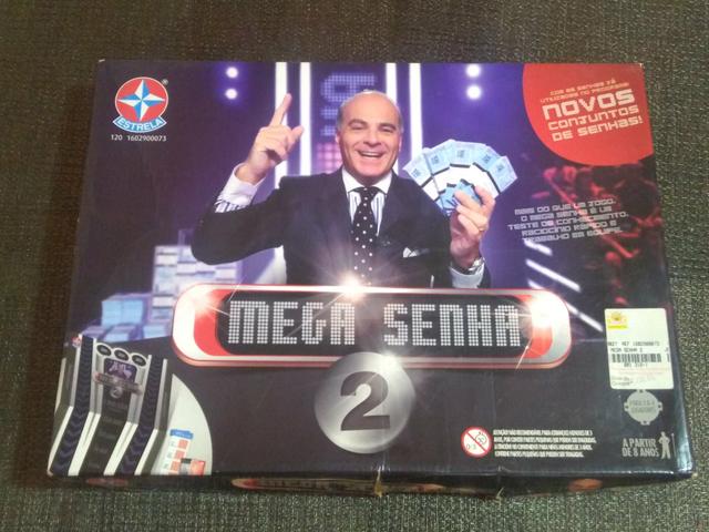 Jogo de Tabuleiro Mega Senha