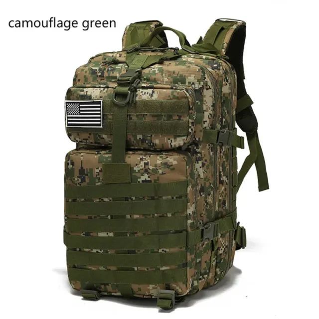 Mochila/Bolsa Militar 50L em Nylon<br>D1000 - Foto 2