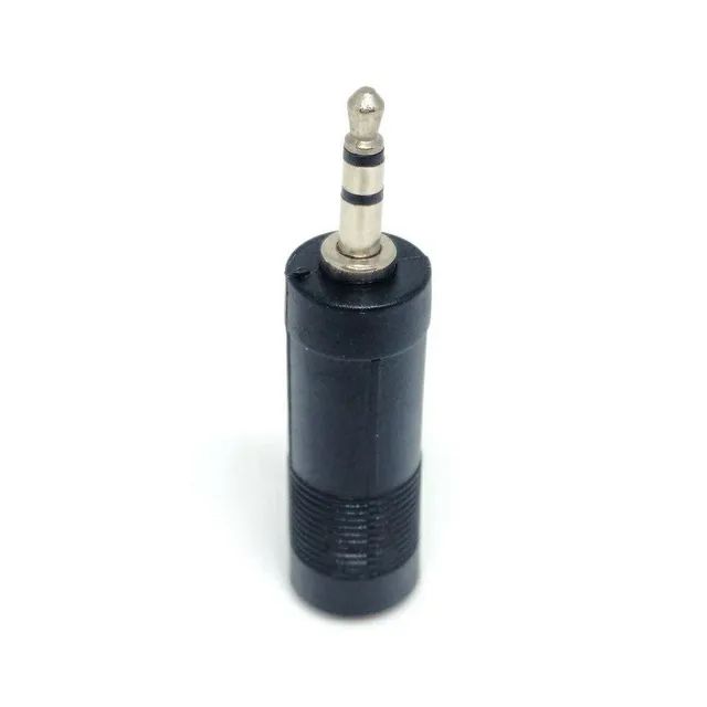 Adaptador de áudio P10 Fêmea x P2 macho - Foto 2