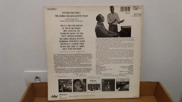 LP - Nat King Cole / George Shearing - Nat King Cole Sings / George Shearing Plays - Foto 2