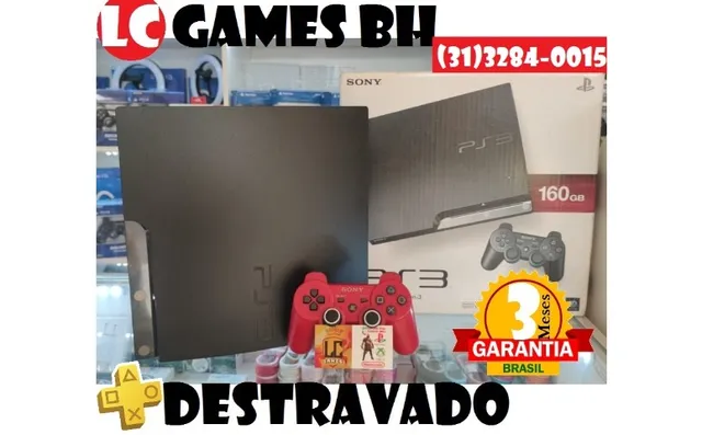 playstation 3, ps3, sony playstation 3,playstation 3 destravado - Games  Você Compra Venda Troca e Assistência de games em geral