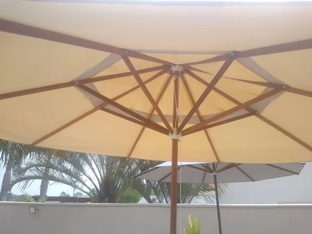 Kit ombrelone / base  2,40 m em diversas cores  - Foto 3