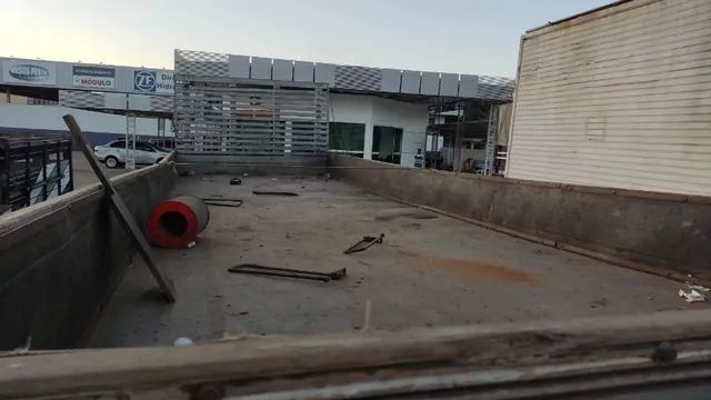 carroceria para caminhão truck, estilo tabaiana cor prata  - Foto 7