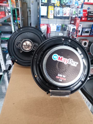 par auto falante 6 polegdas 120w rms mayber audio