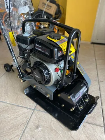 Placa Vibratória compactadora a gasolina Tpc60w-Xp - Toyama (Nova/Loja)