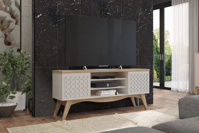 RACK  ESTILO DECOR LARG 160CM CONFIRA !!! S6282 - Foto 2