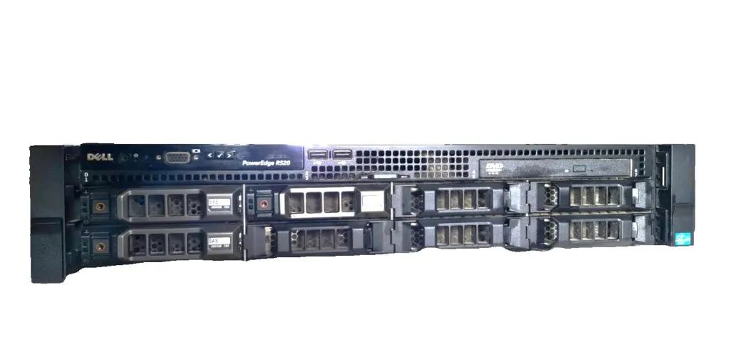 Servidor Dell PowerEdge R520 Xeon 6 core RAID 5 Hot Plug (para rack - com trilhos) - Foto 4