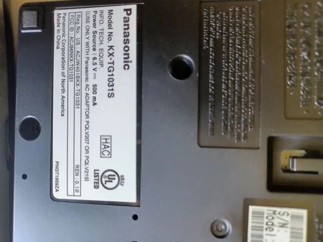 Telefone e secretária eletrônica PANASONIC KX-TG1031S l. - Foto 2