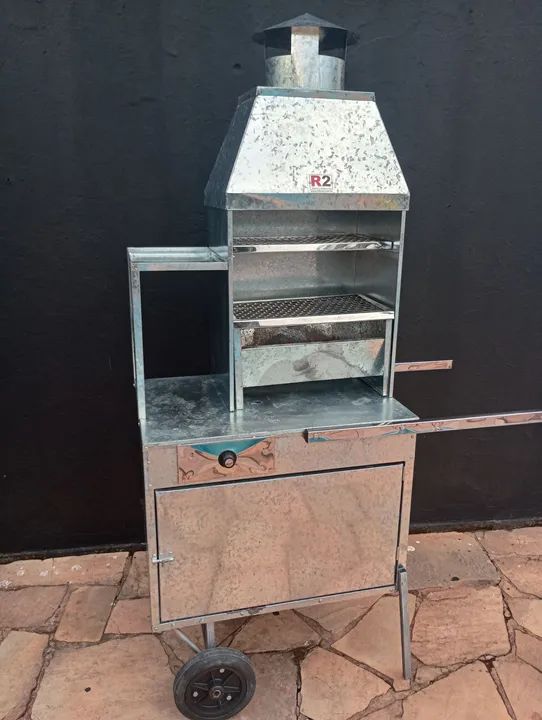 Carrinho de espetinho seminovo. - Foto 4