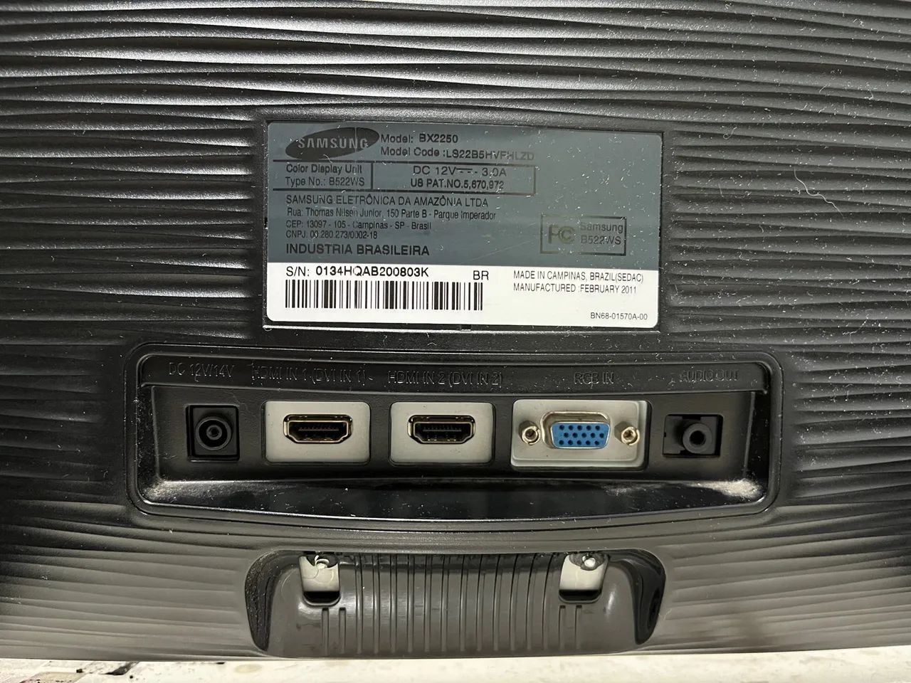 Monitor Samsung 21,5 polegadas - Foto 3