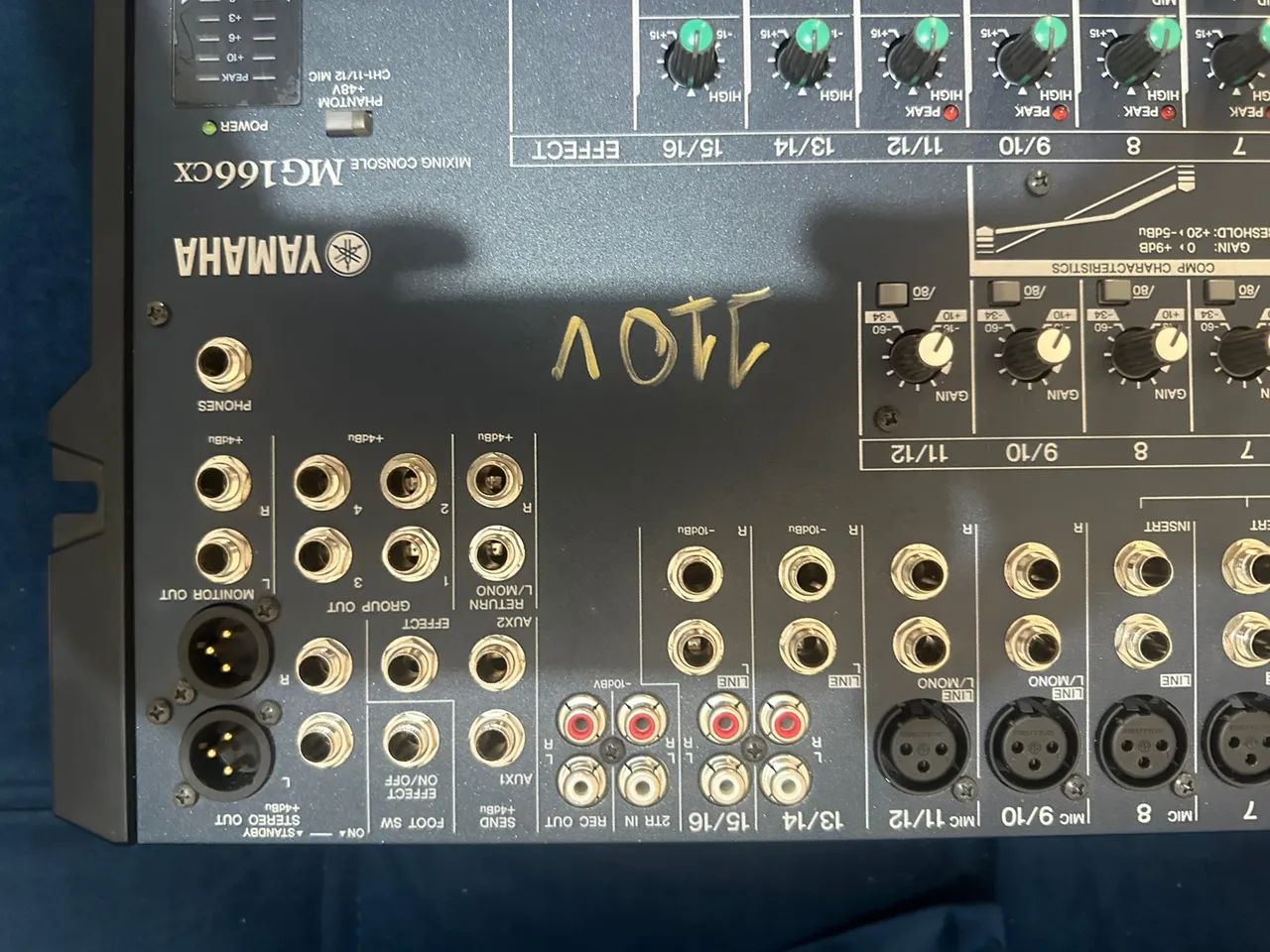 Black Friday - Mesa de Som Yamaha MG166CX - Foto 5