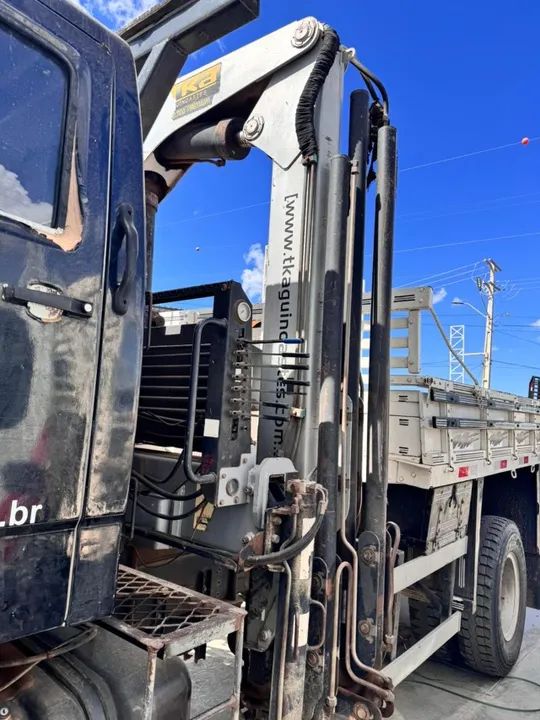 IVECO VERTIS 130V19, MUNK TKA 12700, CABINE SUPLEMENTAR, CARROCERIA MADEIRA CHAPEADA - Foto 9