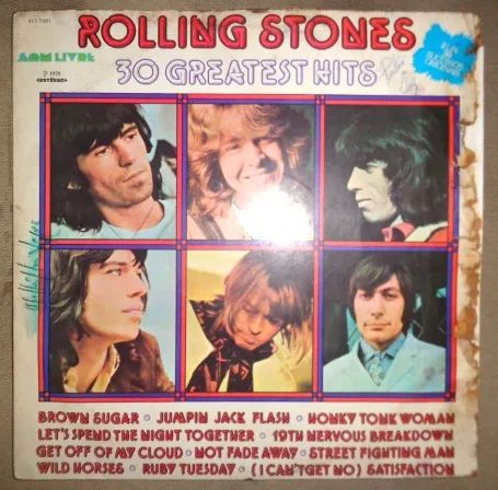 LP duplo Rolling Stones, 30 Greatst Hits