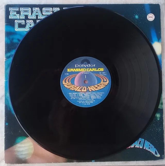 erasmo carlos-lp 1984-buraco negro-stereo - Foto 4