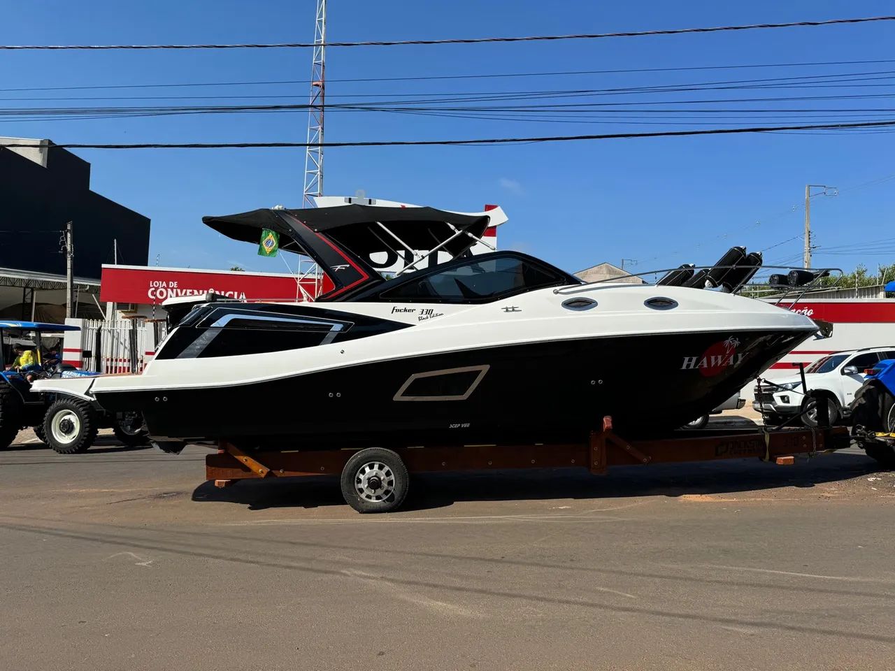 lancha focker (blach edition)330  - Foto 6