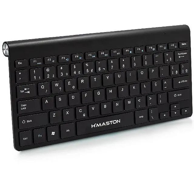 Kit Mini Teclado E Mouse Sem Fio Slim P/ Notebook - Foto 3
