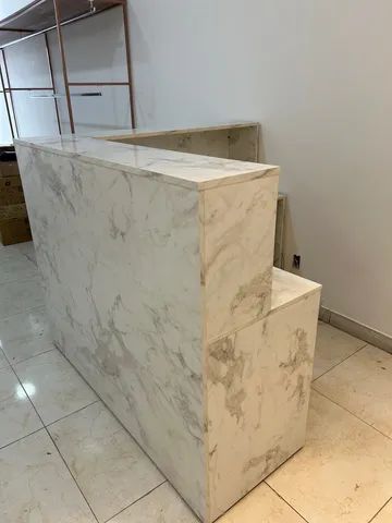 balcão de recepção em L - Foto 2