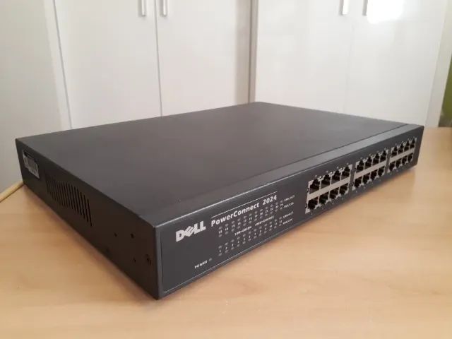 Switch Dell Power Connect 2024 24 portas - Foto 4