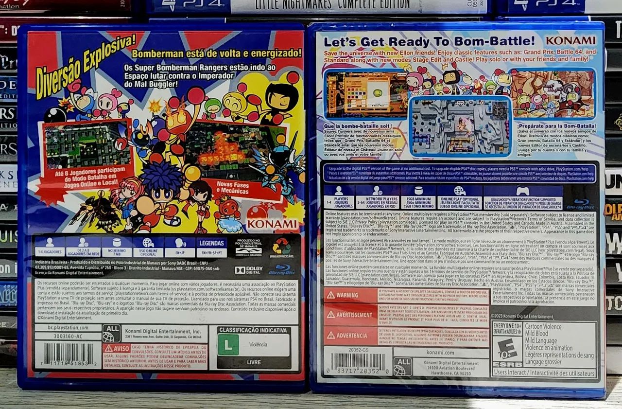 Jogos Ps4 Combo Super Bomberman + Super Bomberman 2 (LACRADO) - Foto 3