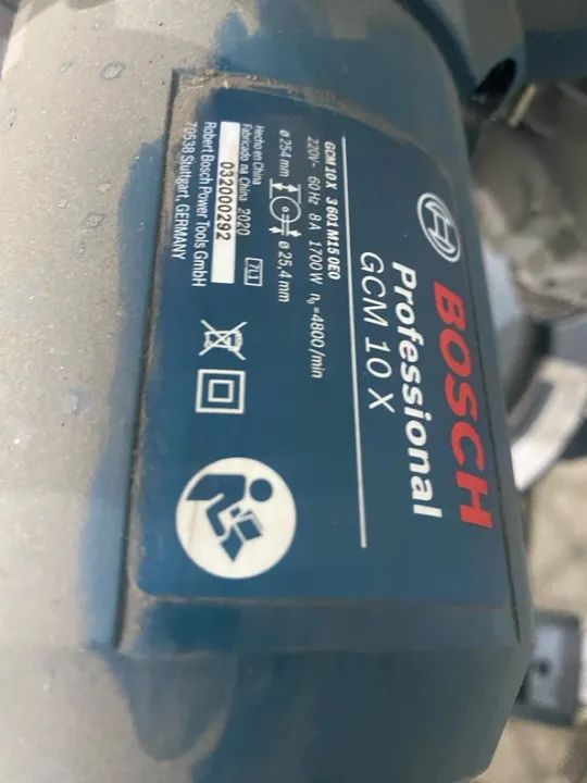 Serra de Esquadria Bosch GCM 10 J Professional - Foto 4