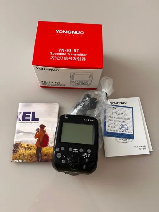 Rádio Flash Yongnuo YN-E3-RT para Canon - Excelente Estado - Foto 2