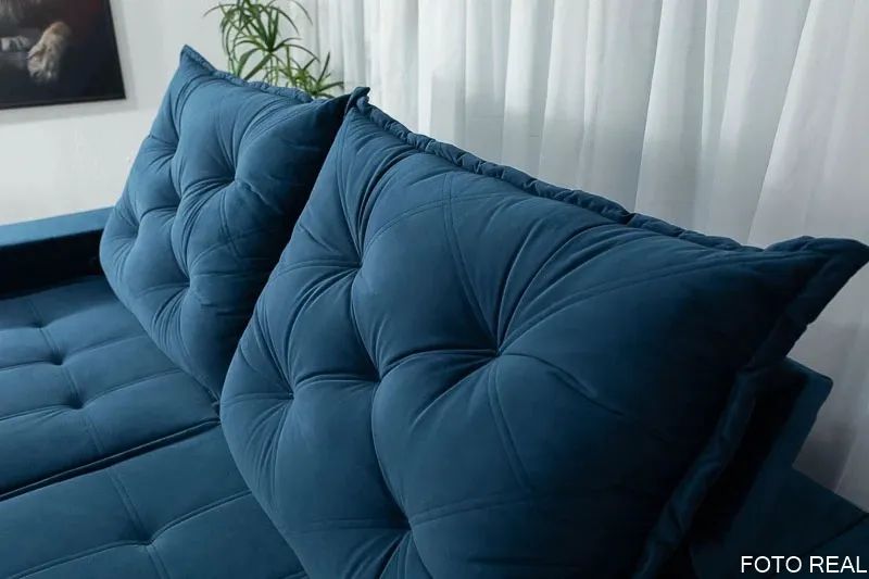 Sofá Retrátil Reclinável Super Design D33 e Molas Ensacadas rf3321 - Foto 2