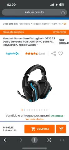 Comprar discount logitech g935