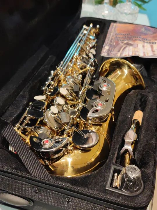 R$ 2.000,00 Sax Alto Novo Império dos Saxofones Neojiba - Foto 5