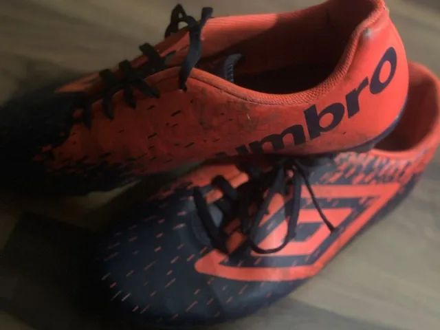 Aproveitem!!! Garanta muitos Gols Chuteira Humbror Tam 41 Vermelha - Foto 2