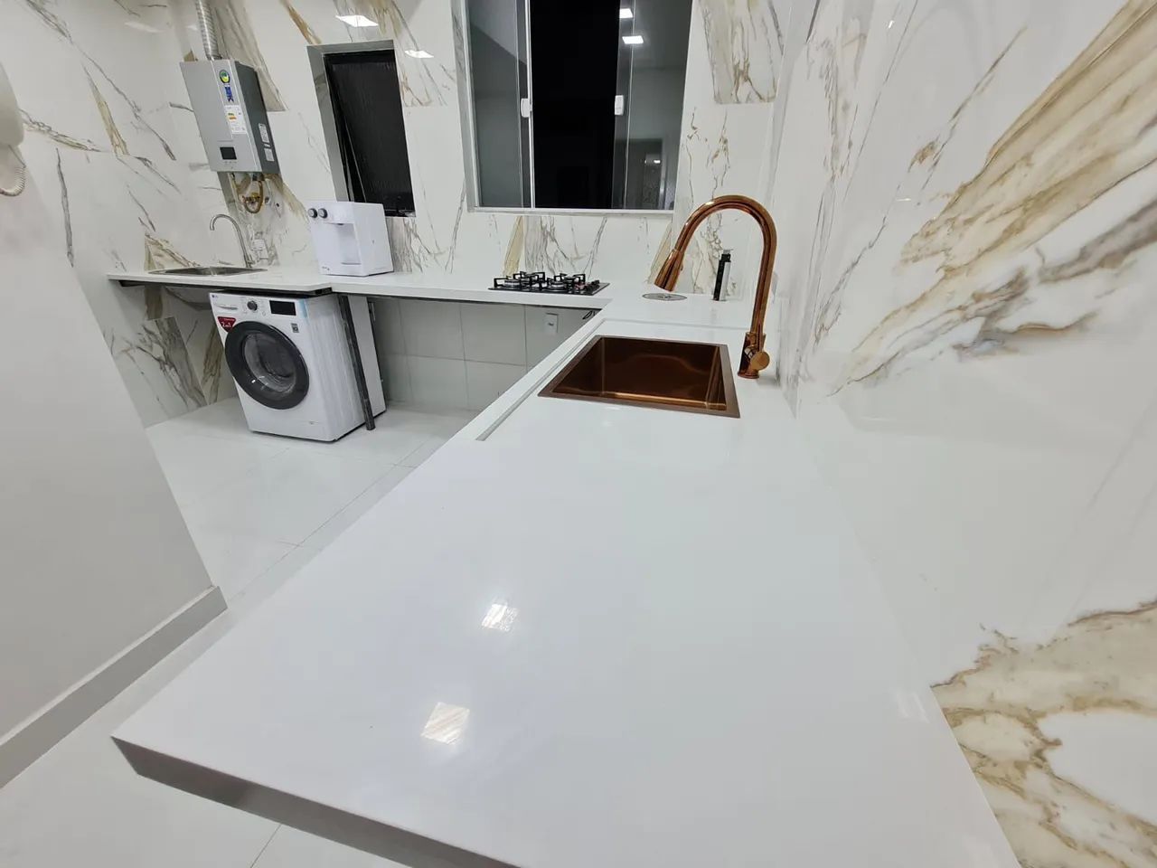 Pia em porcelanato  - Foto 6