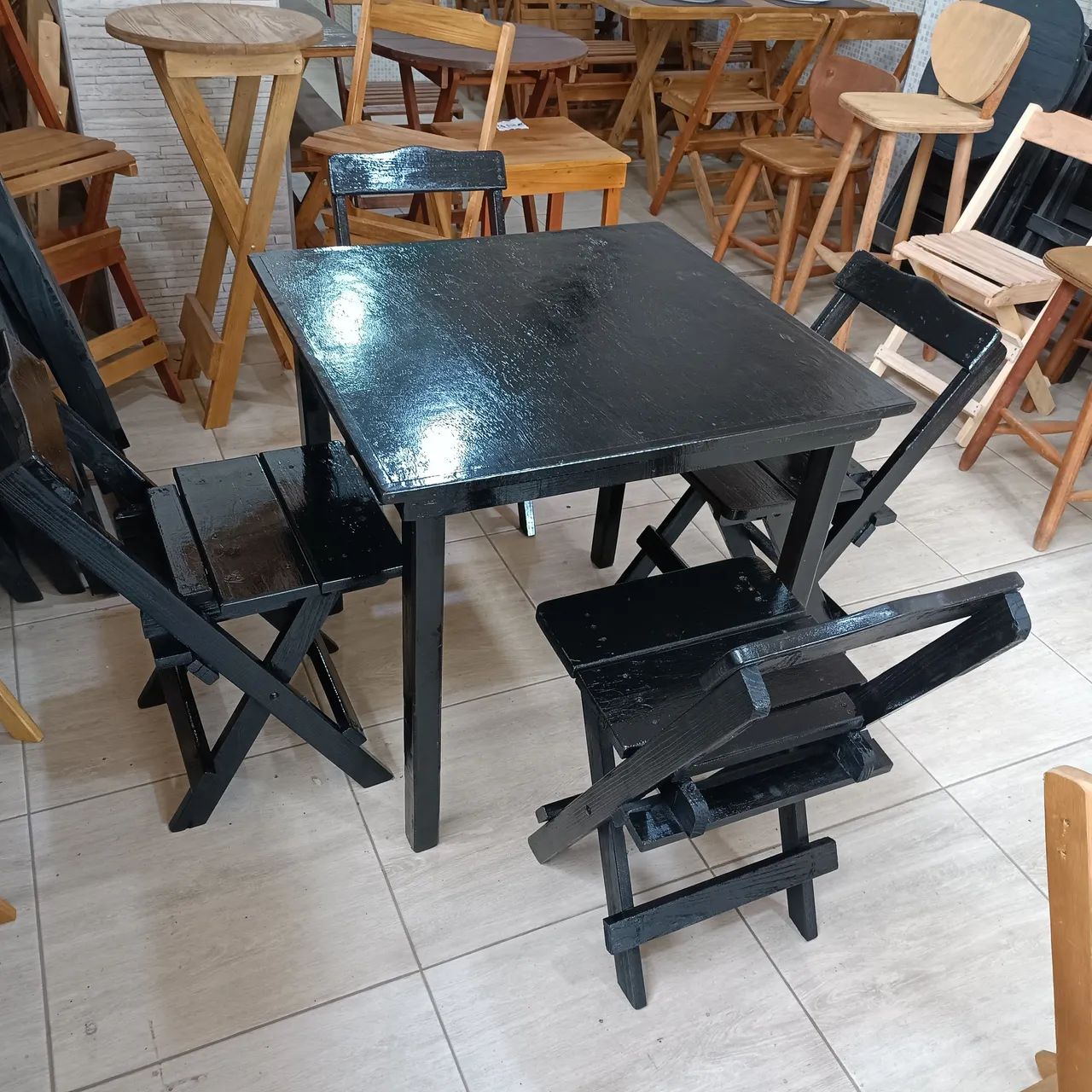 Mesas dobráveis direto da fábrica - Foto 3