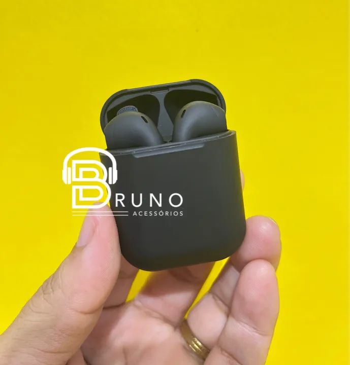 Fone Bluetooth sem fio i12 