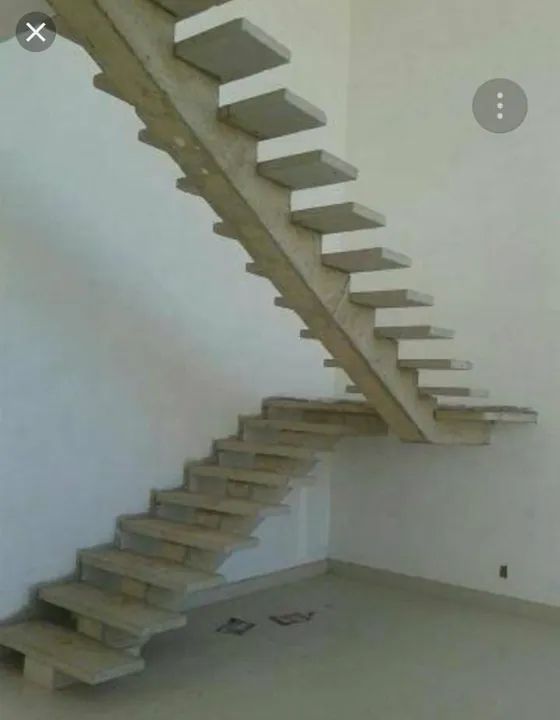Escadas modelo em U  na viga central.  - Foto 2