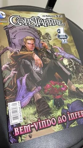 Constantine 1 - Os Novos 52 - (Hellblazer) panini comics Brasil - revista em quadrinhos