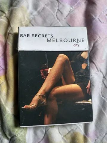 Bar Secrets Melbourne city para coleção cartas em ótimo estado 