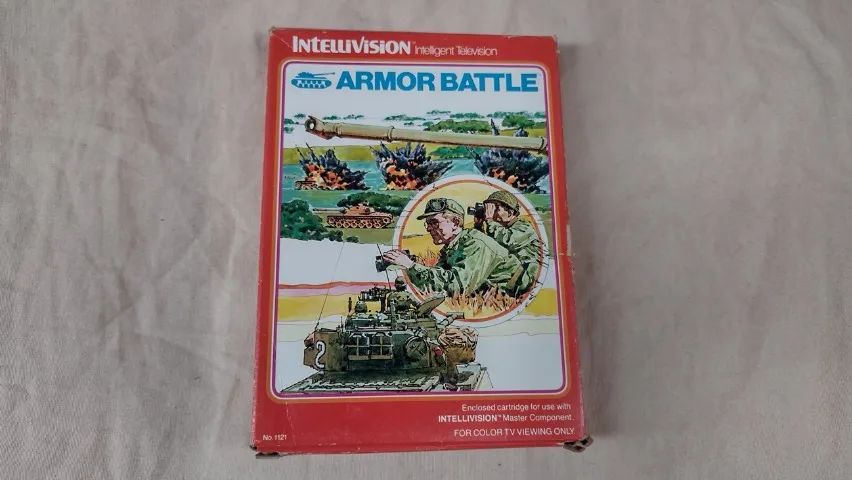 Armor Battle - Cartucho Original Completo P/ Intellivision - Foto 4