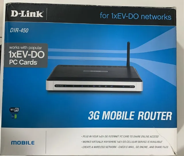 Roteador D-Link DIR-450 3G Mobile Router