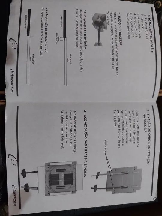 2 Terminador Óptico to 12 Fibras - Metálico Fibracem<br>100 os 2 - Foto 4
