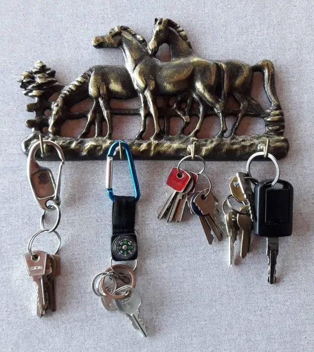 LINDOS PORTA-CHAVES DE PAREDE DECORATIVOS. - Foto 4