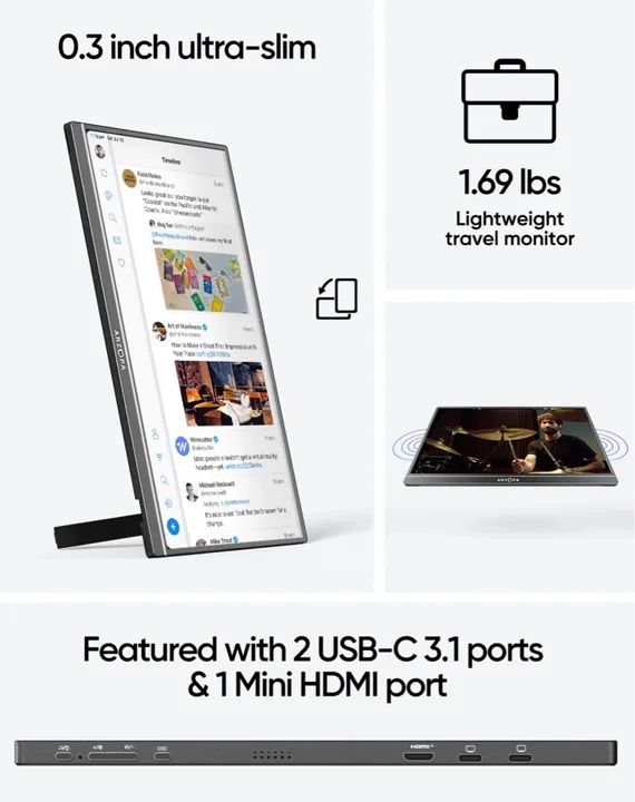 Monitor portatil Arzopa LACRADO - Foto 2