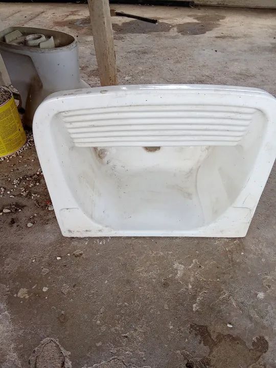 Cuba de Lavar Roupa em Cerâmica