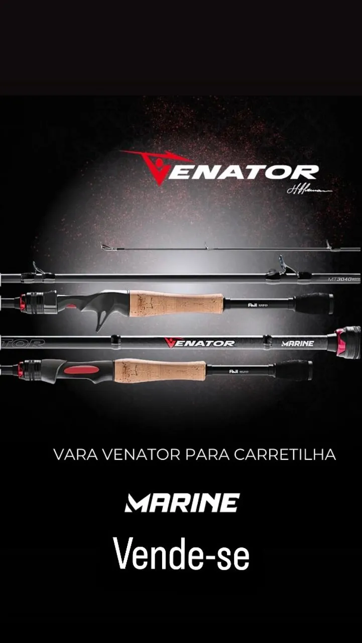 Vara Venator para Carretilha