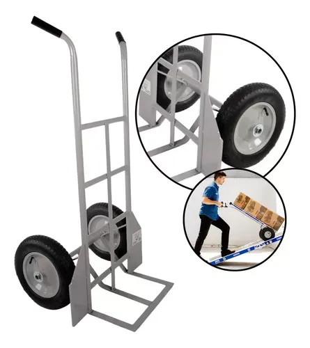 Carro de Carga 250KG Cinza NOVO