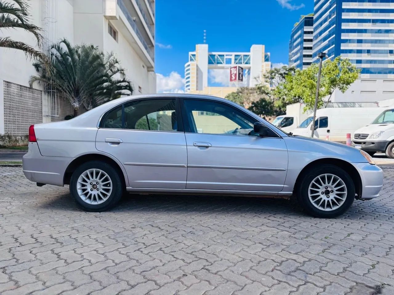 Civic 2002 EX Automático Completo Aceito Troca Por Carro - Foto 4